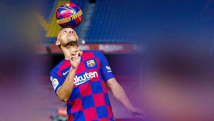 Martin Braithwaite, pemain baru Barcelona. Copyright: Instagram@fcbarcelona