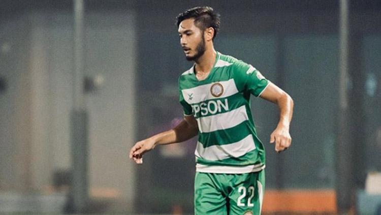 Winger Geylang International Christopher can Huizen. Copyright: Instagram/@vanhuizenn