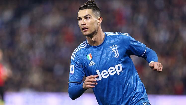 Cristiano Ronaldo di laga Serie A Liga Italia, SPAL vs Juventus. Copyright: Marco Canoniero/LightRocket via Getty Images