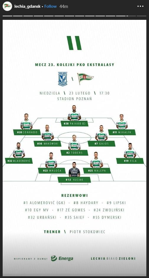 Nama Egy Maulana Vikri masuk dalam skuat utama Lechia Gdansk di pekan ke-23 Liga Polandia melawan Lech Poznan. Copyright: Lechia Gdansk