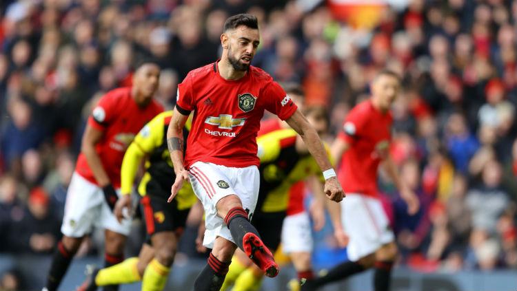 Termasuk Bruno Fernandes, Manchester United cukup andalkan tiga pemain untuk agar bisa tangguh di Liga Inggris. - INDOSPORT