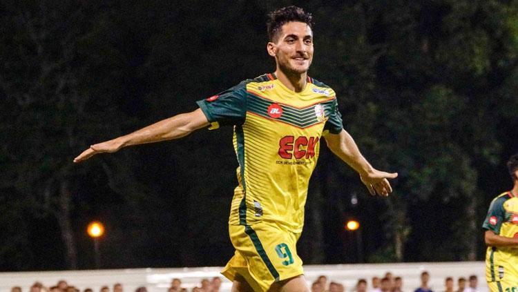 Striker asal Spanyol Pablo Pallares ketika masih membela Kedah FA. Copyright: Facebook/kedahfa.my