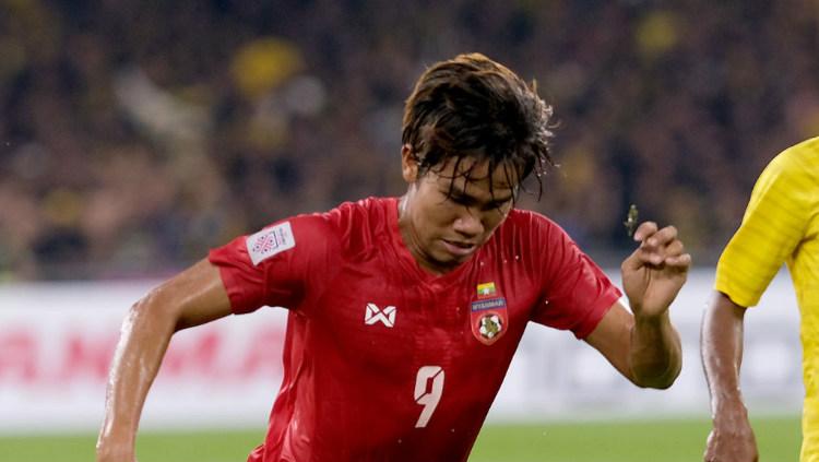 Pemain Shan United Zin Min Tun. Copyright: Getty Images/Allsport Co