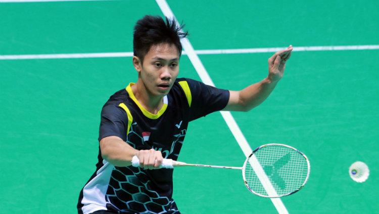 Pebulutangkis asal Indonesia yang mewakili Azerbaijan, Ade Resky Dwicahyo, diketahui langsung tersingkir dari babak pertama Taipei Open 2022. - INDOSPORT