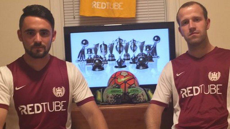 Jersey klub Amerika Serikat yang memiliki sponsor situs dewasa Copyright: twitter.com/WashingtonSqFC