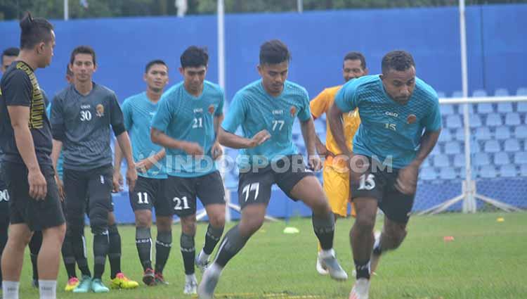 Sriwijaya FC dalam persiapannya untuk lanjutan Liga 2 2020 dipastikan harus angkat kaki dari Wisma Atlet Jakabaring Sport City (JSC). - INDOSPORT