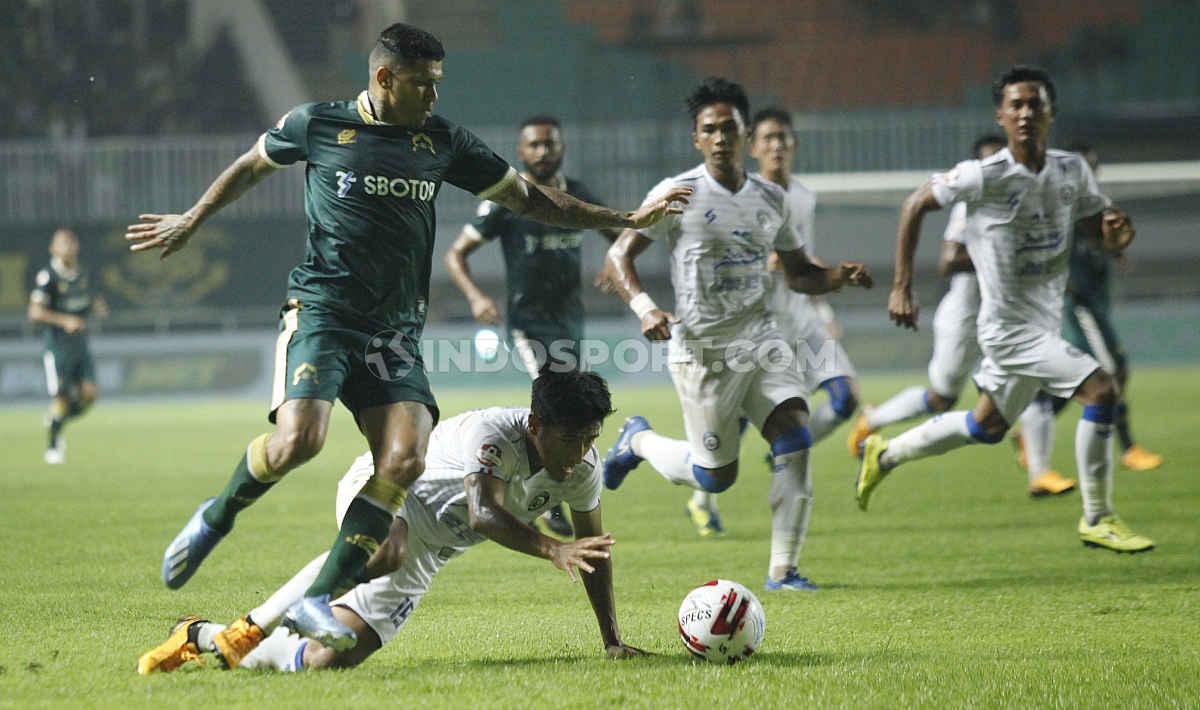 Menjadi tuan rumah, Tira Persikabo menderita kekalahan pertama di Liga 1.
