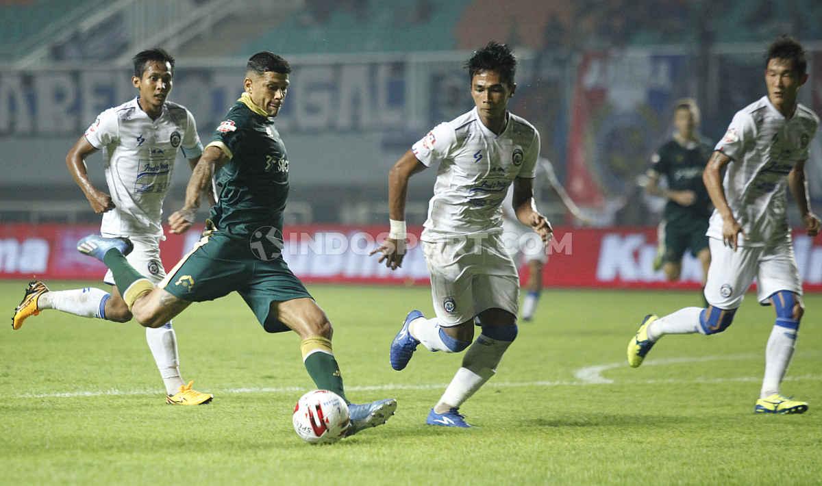 Laga Liga 1 antara Tira-Persikabo melawan Arema FC berakhir untuk kemenangan Singo Edan pada hari Senin (02/03/20) WIB.