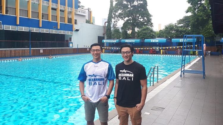 Mantan perenang nasional, Albert dan Felix Sutanto.