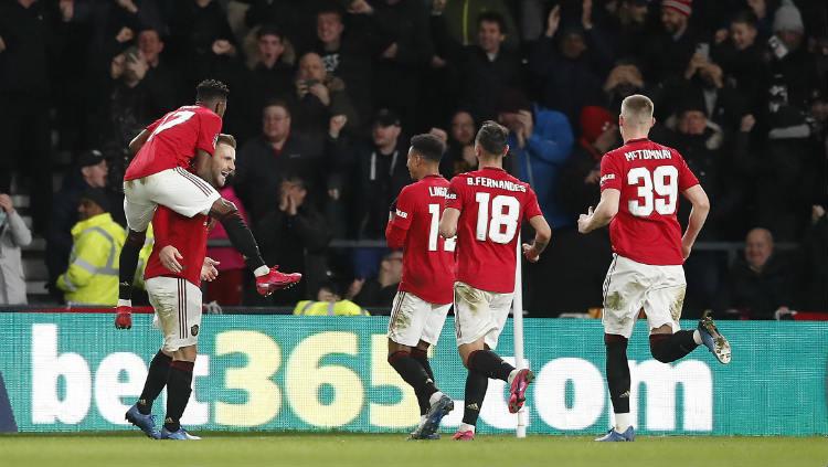 Pertandingan Piala FA Derby County vs Manchester United 2019/20