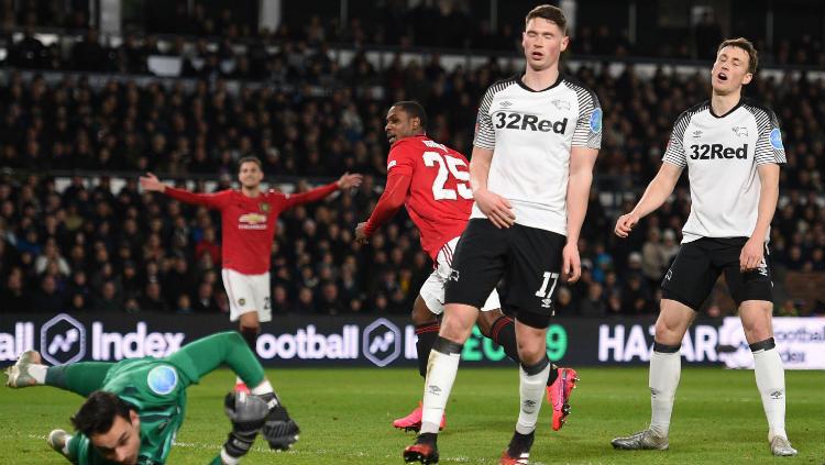 Berikut link live streaming pertandingan pramusim antara Derby Country vs Manchester United pada Minggu (18/07/21) pukul 19:00 WIB. - INDOSPORT