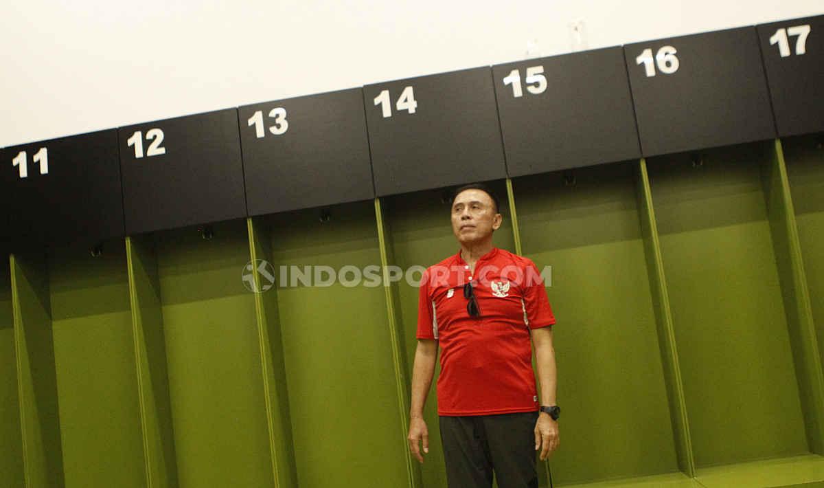 Ketua Umum PSSI, Mochamad Iriawan, melakukan inspeksi ke stadion GBK yang jadi venue Piala Dunia U-20 2021.