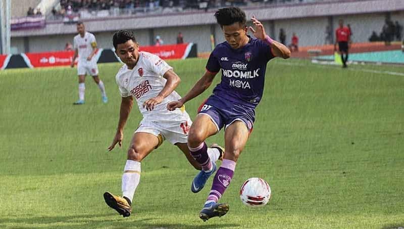 Pertandingan antara Persita Tangerang vs PSM Makassar, pada Liga 1 di Stadion Sport Centre, Kelapa Dua, Kabupaten Tangerang, Jumat (06/03/20). Copyright: Instagram@persita.official