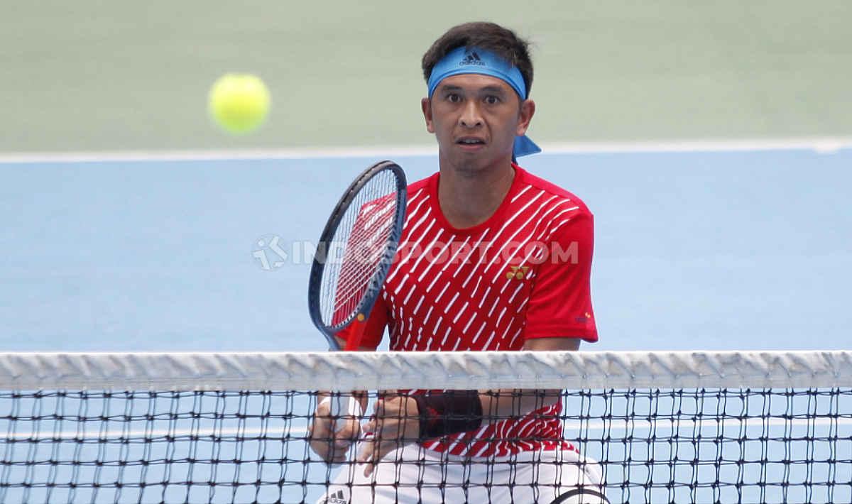 Christopher Rungkat akan jadi andalan Indonesia lawan Venezuela di Playoff Piala Davis - INDOSPORT
