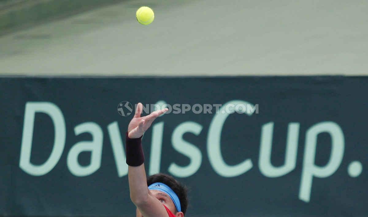 Berikut drawing Federasi Tenis International (ITF), di mana tim beregu Indonesia akan ditantang Vietnam di partai tandang laga play-off Davis Cup Grup II 2023.