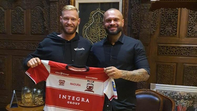 Ternyata peringkat dunia dan Asia Madura United jauh lebih perkasa dari eks klub yang pernah dibela bek asal Australia Jacob Pepper. - INDOSPORT