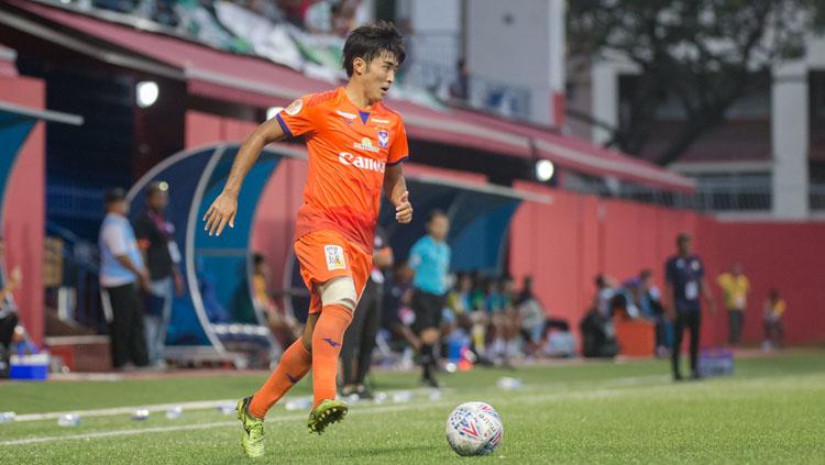 Winger Kaya-Iloilo FC Daizo Horikoshi. Copyright: Twitter/@ALB_S_FC