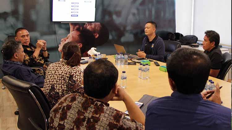 APSSI Menemui Ketua Umum PSSI, Mochamad Iriawan