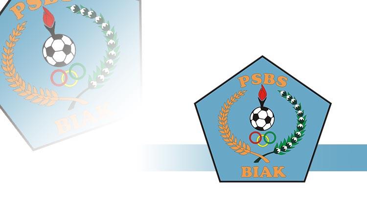Logo klub Liga 2, PSBS Biak Numfor. - INDOSPORT