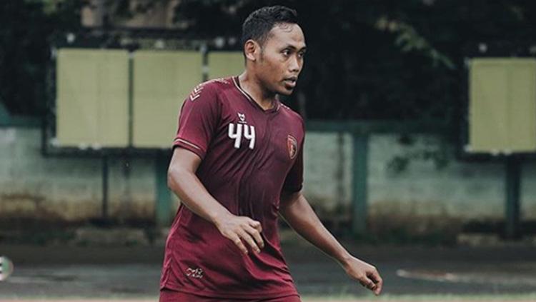 Pemain Badak Lampung FC Ahmad Ihwan. Copyright: Instagram/@badaklampungfc