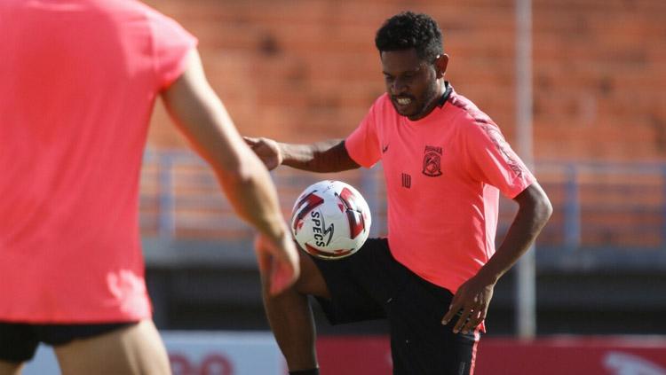 Gelandang anyar Borneo FC, Imanuel Wanggai.