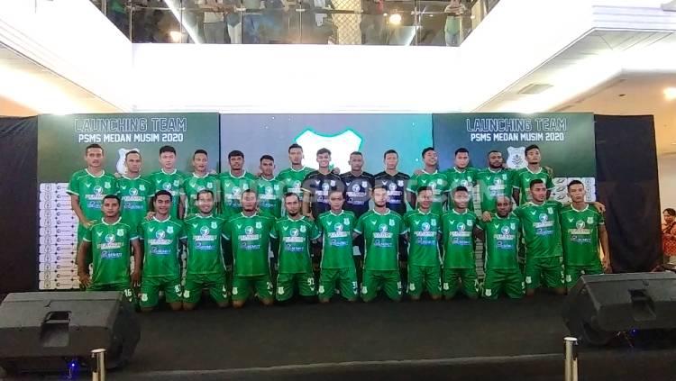 Launching tim PSMS Medan jelang Liga 2 2020.