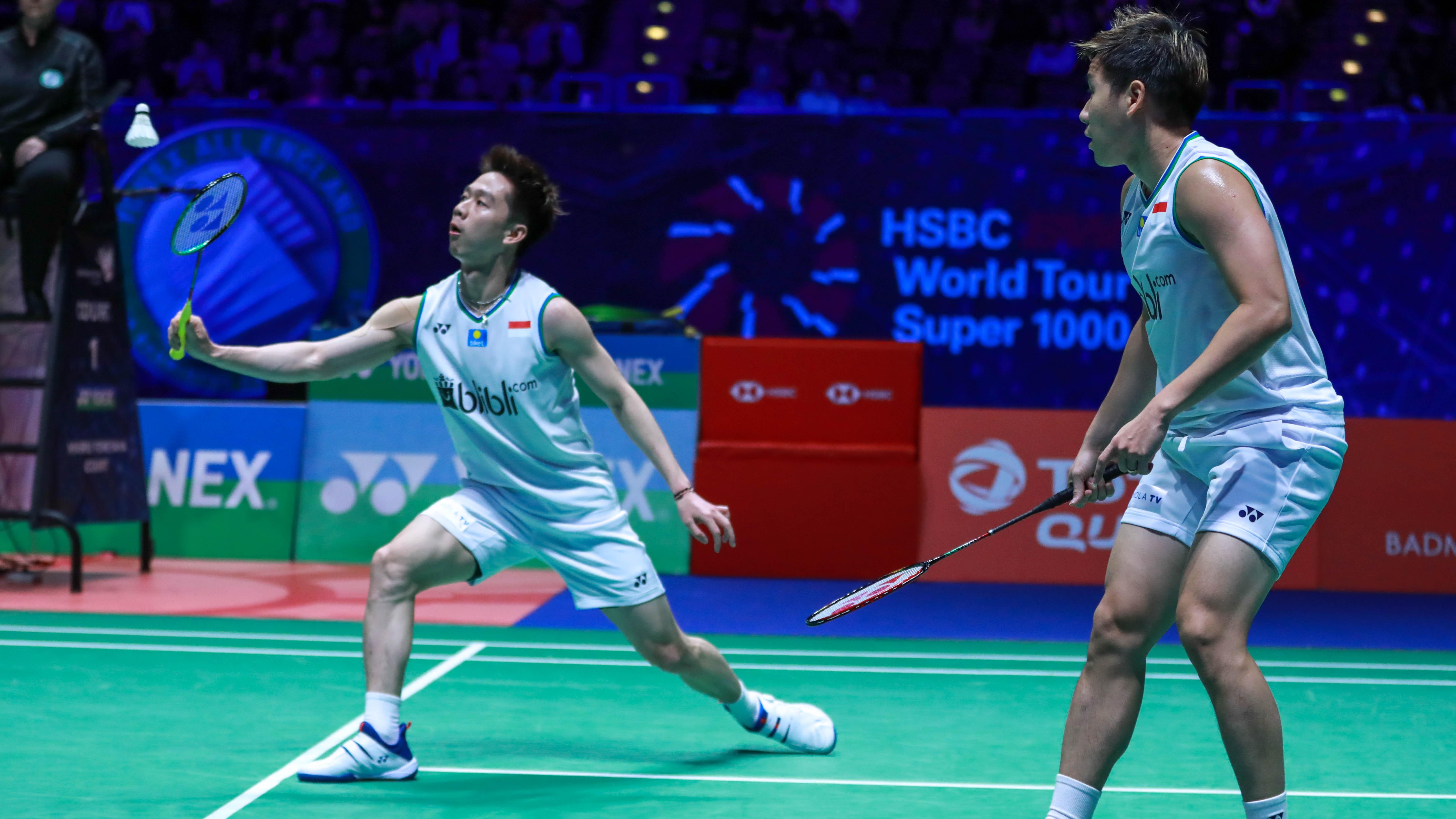 Detik-detik pukulan pebulutangkis ganda putra peringkat 1 dunia asal Indonesia, Kevin Sanjaya Sukamuljo mengenai pipi dari wakil China.