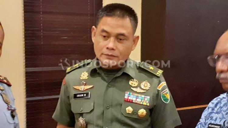 Ketua Puslatprov Papua, Brigjen TNI Irham Waroihan