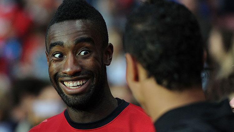 Johan Djourou saat masih memperkuat Arsenal.