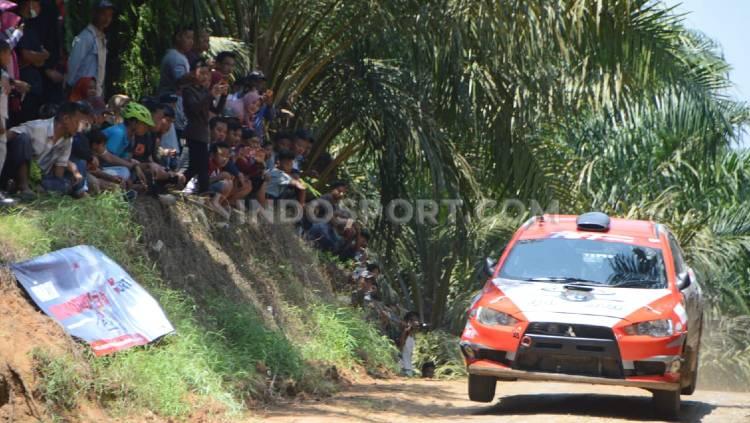 Kejuaraan Reli APRC di Sumatera Utara, pada 2019 lalu.