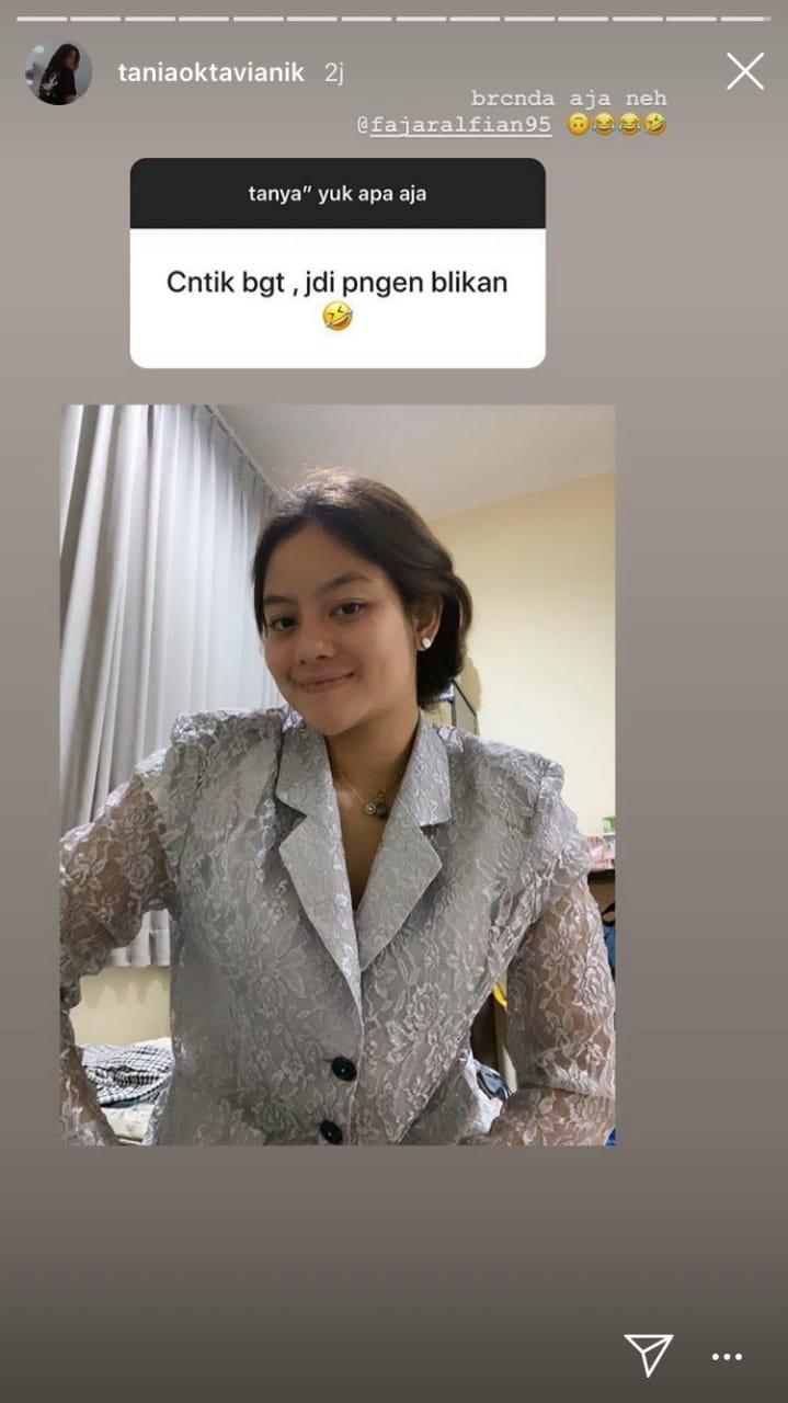 Mengaku Masih Cantik, Fajar Alfian Minta Balikan dengan Tania Oktaviani? Copyright: instagram.com/taniaoktavianik