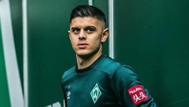 Pemain Werder Bremen Milot Rashica. Copyright: Twitter/@milotrashica