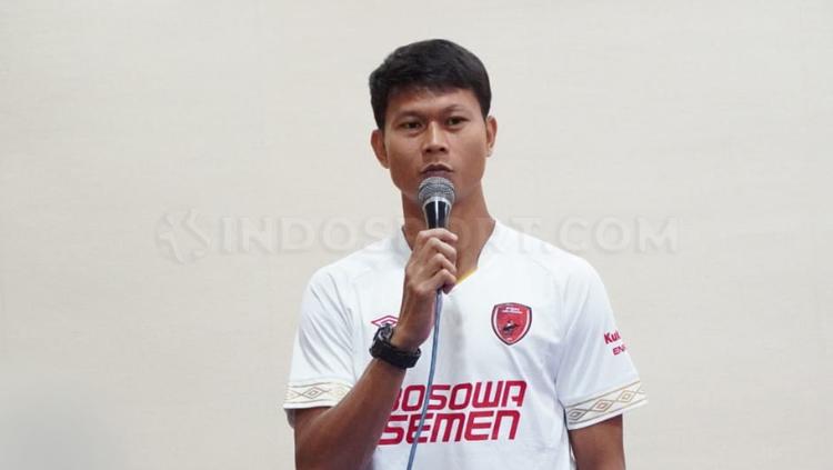 Pemain klub Liga 1 PSM Makassar, Dedy Gusmawan, mengaku ingin berseragam PSMS Medan sebelum pensiun. - INDOSPORT