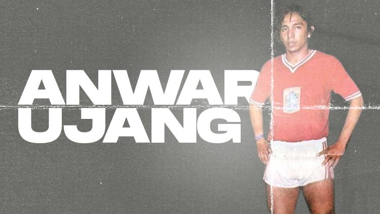 Anwar Ujang kapten Timnas berjuluk Beckenbauer Indonesia yang sempat mendapatkan pujian dari legenda sepak bola Brasil, Pele.
