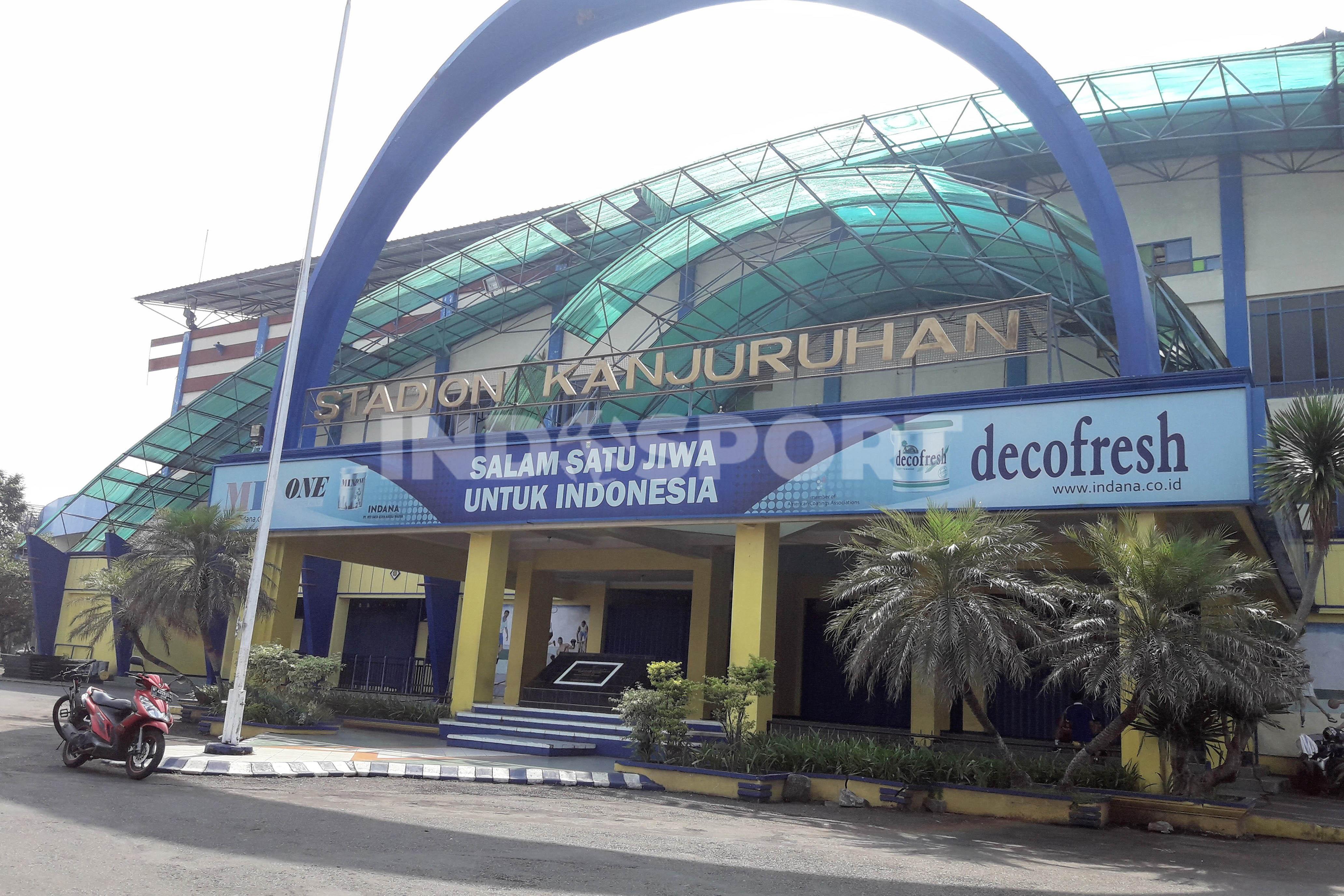Stadion Kanjuruhan Malang, salah satu venue babak penyisihan grup turnamen pramusim Piala Presiden 2022.