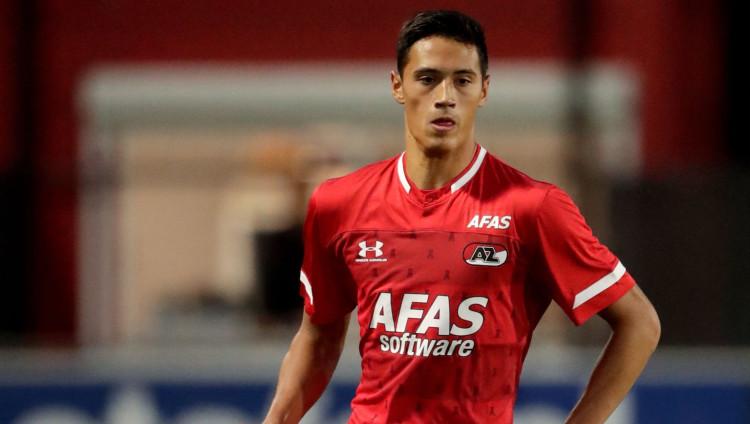Playmaker asal Belanda keturunan Indonesia Tijjani Reijnders yang tengah membela AZ Alkmaar.