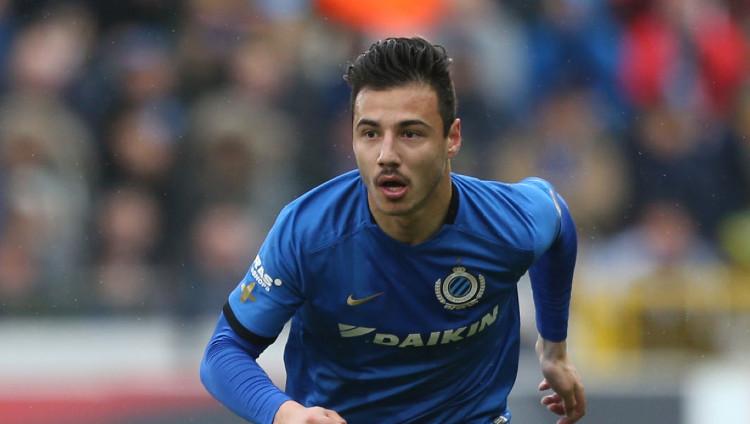 Pemain Belgia keturunan Malaysia saat membela Club Brugge Dion Johan Cools.