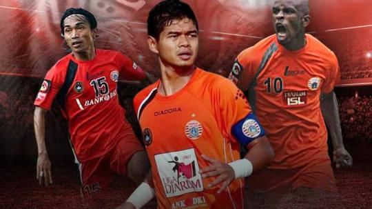 Nostalgia 5 trisula maut mematikan, ada trio ABG Persija Jakarta.