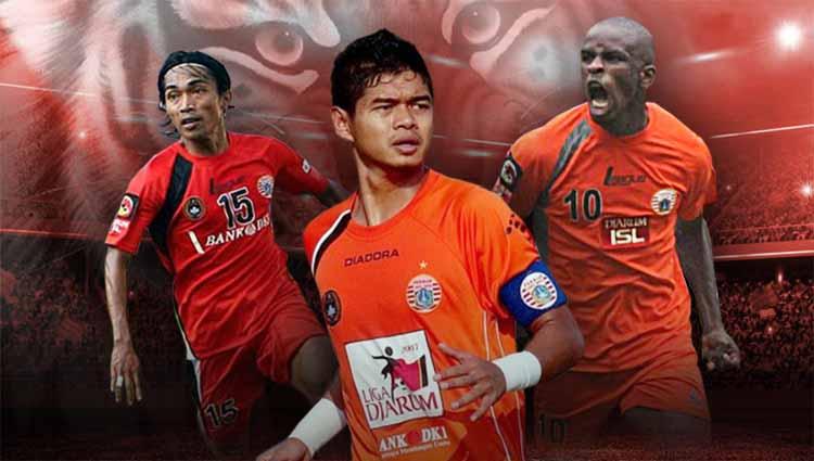 Nostalgia 5 trisula maut mematikan, ada trio ABG Persija Jakarta.