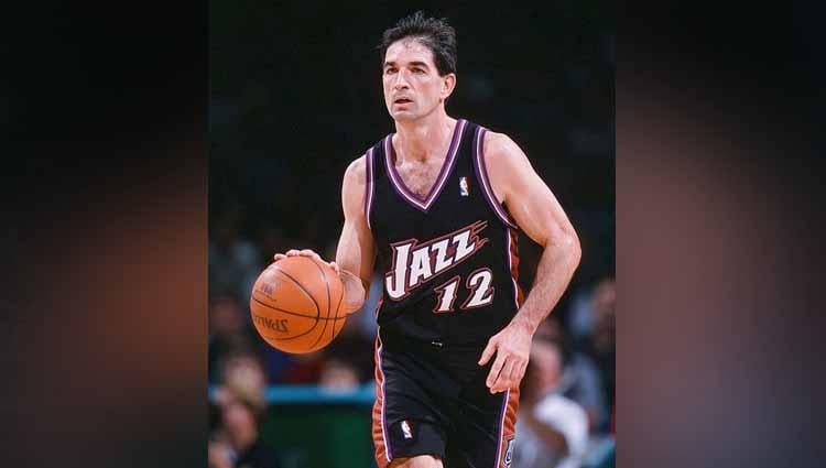 Legenda NBA, John Houston Stockton. Copyright: Sporting News via Getty Images via Getty Images