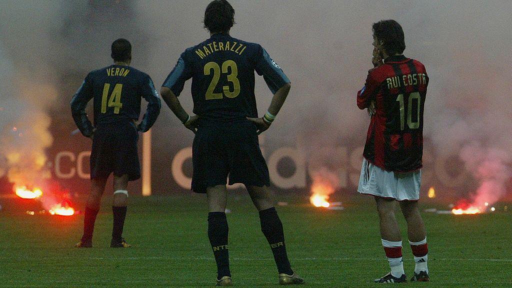 On This Day: Asap Derby Milan Ciptakan Foto Romantis Materazzi - Costa ...