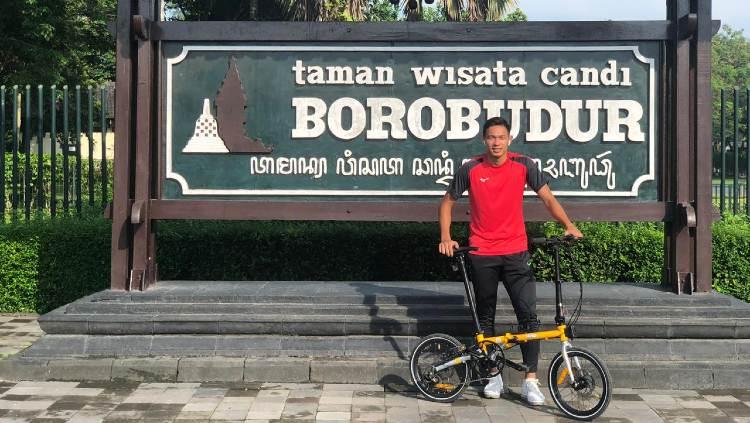 Bek Tira Persikabo, Andy Setyo, kini menekuni olahraga sepeda.