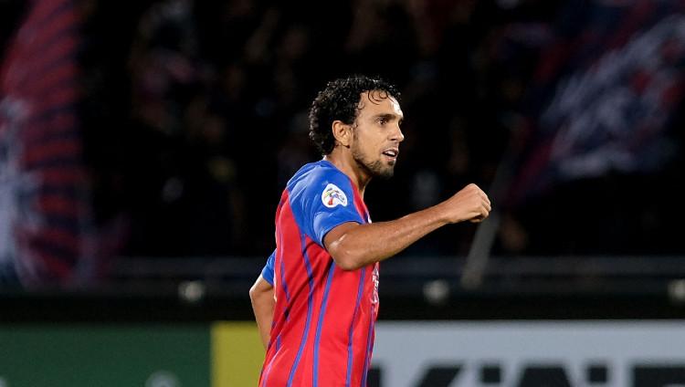 Striker klub Liga Super Malaysia Johor Darul Takzim Diogo (Brasil). Copyright: Stanley Chou/Getty Images