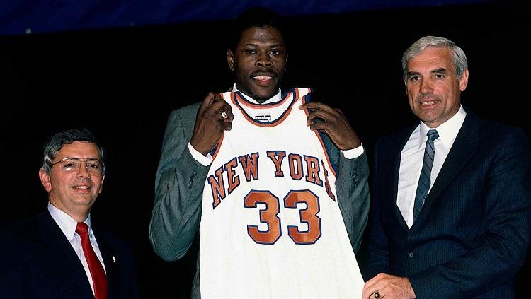 Patrick Ewing, salah satu center terbaik dalam sejarah NBA yang dikenal sebagai legenda New York Knicks Copyright: NBA