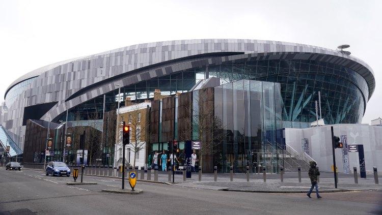 Stadion Tottenham Hotspur menjadi stadion pertama klub Liga Inggris yang dites uji coba ditengah wabah Virus Corona.