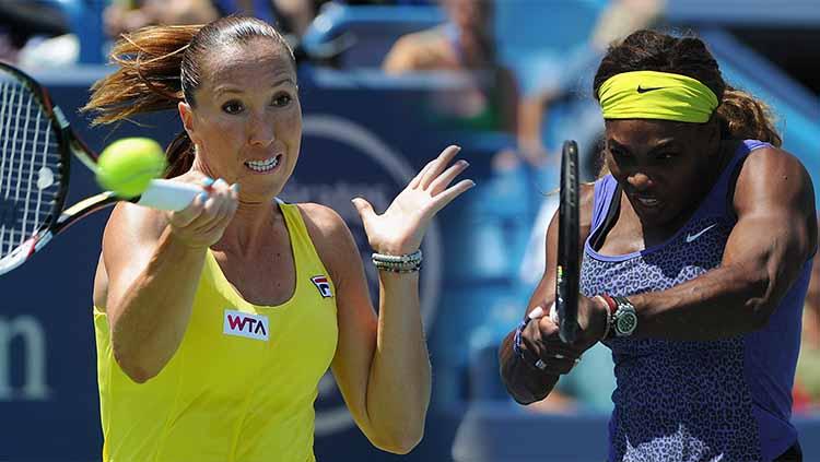 Dua petenis papan atas wanita ini pernah memiliki persaingan yang panas di lapangan, yakni Selena Williams dan Jelena Jankovic. - INDOSPORT