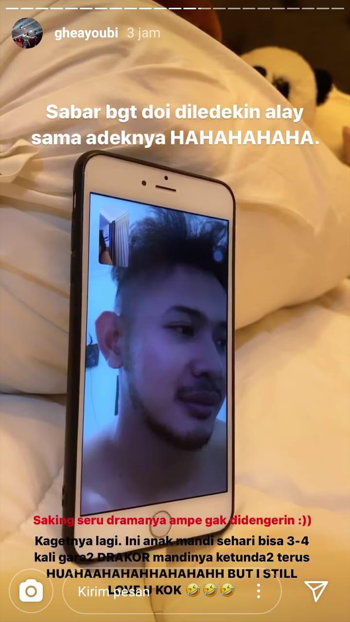 Gara-gara Sering Nonton Drakor, Gian Zola Disebut Alay Copyright: instagram.com/gheayoubi