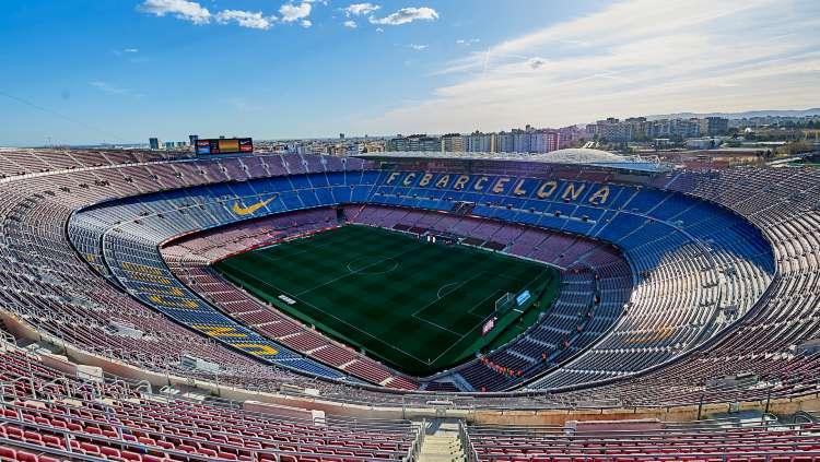 Stadion Camp Nou milik klub LaLiga Spanyol, Barcelona.