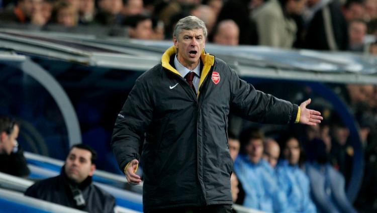 Mantan pelatih klub Liga Inggris Arsenal Arsene Wenger. Copyright: Richard Heathcote/Getty Images