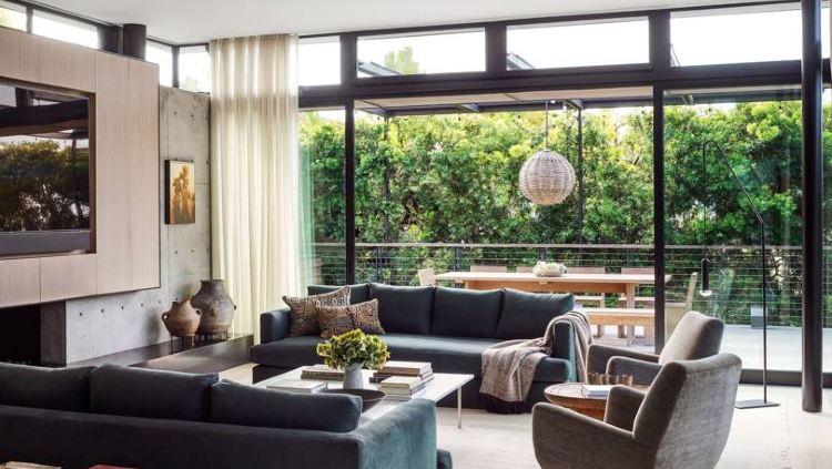 Maria Sharapova mengaku desain rumahnya terinspirasi dari gaya Jepang. Copyright: Douglas Friedman/Architectural Digest
